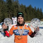 Empfang Snowboard Gesamtweltcupsieger Fabian Obmann