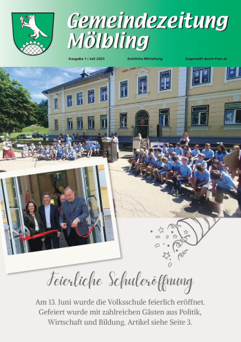 Cover Gemeindezeitung Juli 2025
