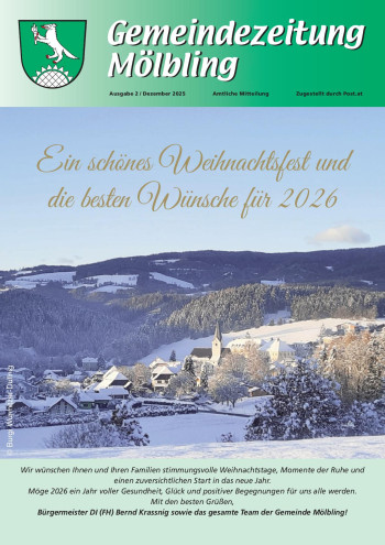Cover Gemeindezeitung Dezember 2025