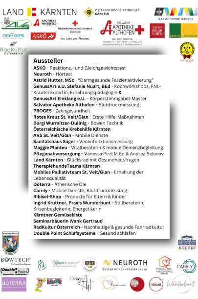 Gesundheitstag Mölbling Austeller